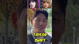 LISA OR TAYLOR SWIFT? BLINK OR SWIFTIE #lisa #blackpink #taylorswift #swifties #blink #jisoo #kpop