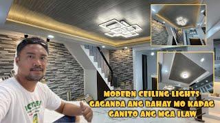 MODERN CEILING LIGHTS + GAGANDA ANG BAHAY MO KAPAG GANITO ANG MGA ILAW MO