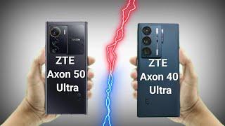 ZTE Axon 50 Ultra vs ZTE Axon 40 Ultra  Comparison