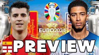 EURO 2024 FINAL - SPAIN vs ENGLAND - PREVIEW