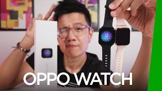 Buka kotak OPPO WATCH. Jam tangan pintar  smashpop