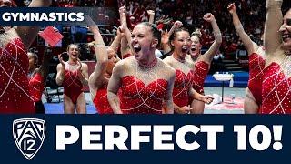 Maile OKeefe sets Utah’s all-time record with 7 perfect 10s on beam wins all-around vs. Cal