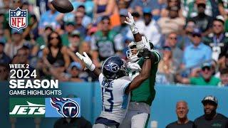 New York Jets vs. Tennessee Titans Game Highlights  NFL 2024 Week 2