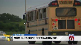 Mom questions separating students by sex on school bus