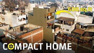 This 600 sq.ft Compact Home is Inspired by Wada Style of Architecture House Tour.