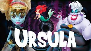 I MADE AN EPIC URSULA DOLL  Monster High Doll Repaint by Poppen Atelier