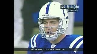 Indianapolis Colts vs. Cleveland Browns Week 3 2005