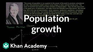 Thomas Malthus and population growth  Cosmology & Astronomy  Khan Academy