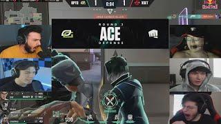 OpTic YAY ACE vs XSET  Tarik Shanks Sinatraa BabyJ Zombs Reacts