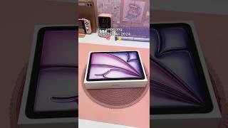 NEW iPad Air 2024  purple iPad Air M2 unboxing