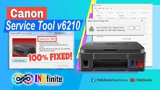 How to Reset Canon Pixma G1020 G2010 G2020 G3010 G3020 G4020 Printer Fix 5B00 Error  INKfinite