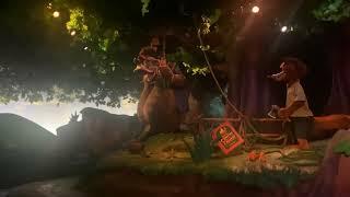 Splash Mountain at Night Walt Disney World Magic Kingdom Full Ride