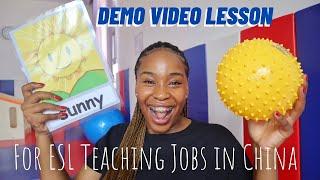 How to make a DEMO VIDEO for a teaching job in Asia Tips & Examples #roadto6k #howto #teaching