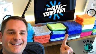 MICROFIBER TOWELS THE RAG COMPANY BRAND REVIEW including Eagle Edgeless Pluffle Everest...