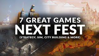 STEAM NEXT FEST 2023  7 Great Games to Try - February 2023 Strategy Management City Building