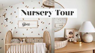 NURSERY TOUR  NEUTRAL NURSERY DECOR  BABY ROOM TOUR 2021