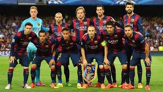 Barcelona Road to UCL Victory 201415  Messi Neymar Suarez 