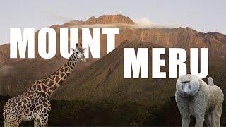 Mount Meru  Hiking with Giraffes
