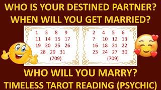 Apki Shaadi Kisase aur Kab hogi? Who will you Marry? Destined Partner - Timeless Tarot Reading 