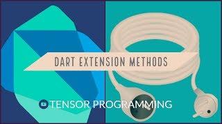 Dart Static Extension Methods - Dart 2.6