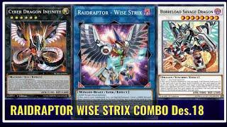 Yu-Gi-Oh RAIDRAPTOR WISE STRIX COMBO