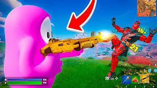 The MYTHIC *FALL GUYS LOOT* Challenge in Fortnite