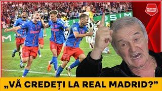 MESAJUL TAIOS transmis in direct de Gigi Becali dupa FCSB - UTA 2-0. Pe cine A LUAT IN COLIMATOR