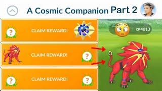 Speedrunning A Cosmic Companion PART 2 special research pokemon go.