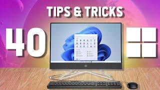 40 Windows 11 Tips and Tricks