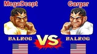 Street Fighter II Hyper Fighting - MegaDcept vs Garger FT5