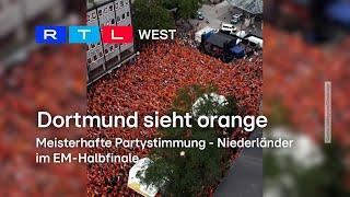 Dortmund sieht orange Meisterhafte Party – Niederländer im EM-Halbfinale  RTL WEST 10.07.2024