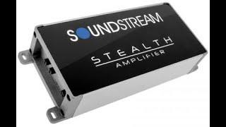 Soundstream-ST4 1200D Motorcycle Amplifier Installed WIssues