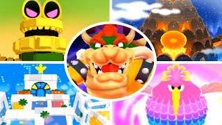 Mario & Luigi Dream Team - All Giant Bosses No Damage