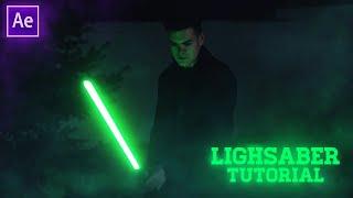 QUICK and EASY LIGHTSABER EFFECT TUTORIAL with AUTOMATIC TRACKING  After Effects