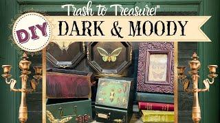 DIY Trash to Treasure Thrift flips  Dark & Moody  Items for Decor New products @AuntBeasAttic