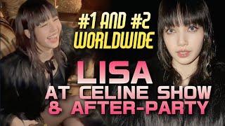 Lisa Stunning at Celine After Party in Paris fancam  Trending #1 and #2 Worldwide