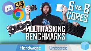Does Multitasking Hurt Gaming FPS? 5600 vs. 5700X YouTube + Discord Call