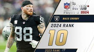 10 Maxx Crosby DE Raiders  Top 100 Players of 2024