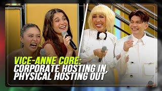 Sorry magulo kami Vice Ganda amused by Annes corporate hosting  ABS-CBN News