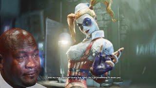 POV  You just found out Harley is a dude in the Arkham games
