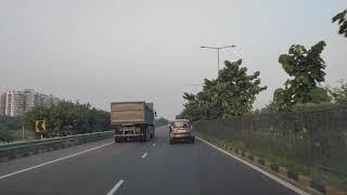 Lucknow Amar Shahid Path Road Driving Full Video  Uttar Pradesh  India