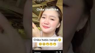 EKSPRESI CHIKA CHANDRIKA ⁉️ BIKIN PUAS PARA NETIZEN #chika #riaricis #fuji #shorts