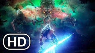 Cthulhu Vs Zeus Fight Scene Cinematic 2023 4K ULTRA HD