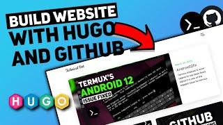 Build website with Hugo and Github in just 10 mins  Hugo tutorial