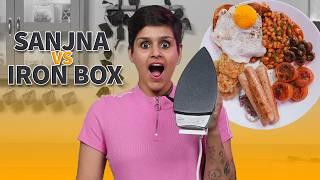 Chef Sanjna Vs Iron Box  Full English Breakfast  Challenge  Cookd