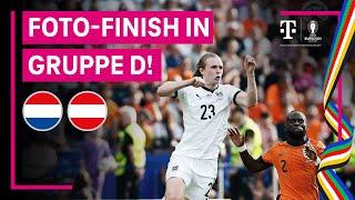 Niederlande - Österreich Highlights mit Live-Kommentar  UEFA EURO 2024 Gruppenphase  MAGENTA TV