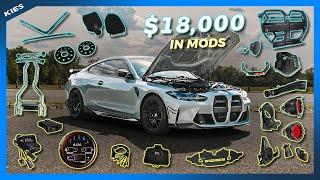  Adding $18000 in MODS to a BMW M4 COMPETITION 