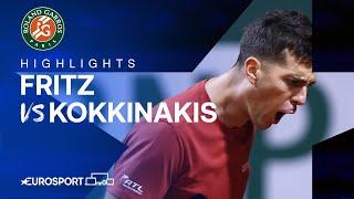 Taylor Fritz vs Thanasi Kokkinakis  Round 3  French Open 2024 Highlights 