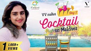 Cocktail class in Maldives Beach  Expert Tips  Maldives Trip Vlog  Vanitha Vijaykumar