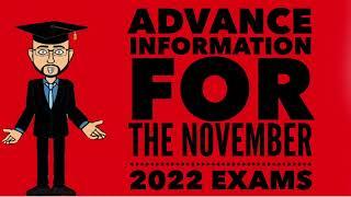 Advance Information For the November 2022 AQA English Language Paper 2 Exam